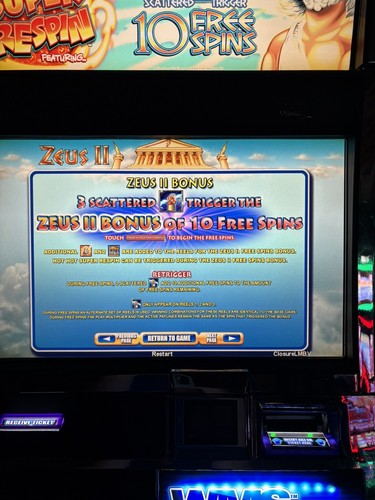 WMS BB2 (3 JUEGOS) TARJETAS DE MÁQUINA TRAGAMONEDAS MULTIJUEGO INCLUYE ZEUS, ZUES 2 Y ZEUS 3 - Imagen 21 de 21