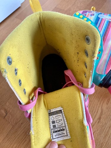Rollschuhe /Roller Skates Disney Soy Luna Chaya Größe 42 bunt Regenbogen - Bild 9 von 10