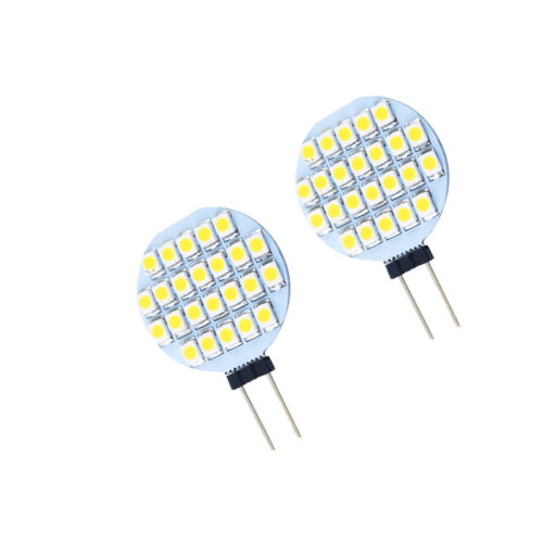 G4 15SMD 12v 24v (10-30v) DC 3W Side Pin Cool White LED Bulb Caravan Boat 0803 - Picture 2 of 10