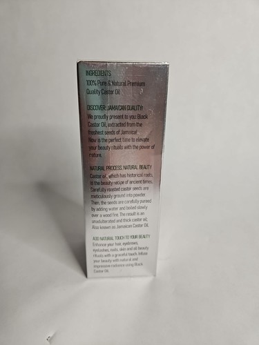 Jamaican Black Organic Castor Oil (3.4 Oz) - Picture 2 of 5