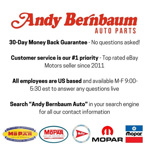 1960-1966 Plymouth/Dodge A-Body Cars- Power Brake Booster Repair Kit 2075001 NOS - Bild 6 von 6