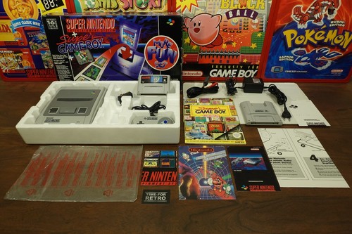 # SUPER NINTENDO SNES KONSOLE # More Fun Set / SuperMarioworld / OVP / PAL / NOE