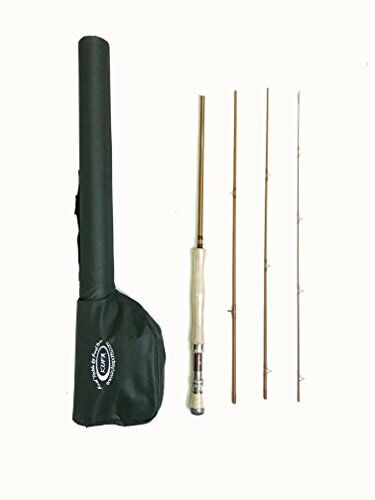 KUFA Sports 9' Graphite Fly Fishing Rod (4-pcs, 8) & Carry Case KFL9478+FL96 KUFA Sports 9' Graphite Fly Fishing Rod (4-pcs, 8) & Carry Case KFL9478+FL96