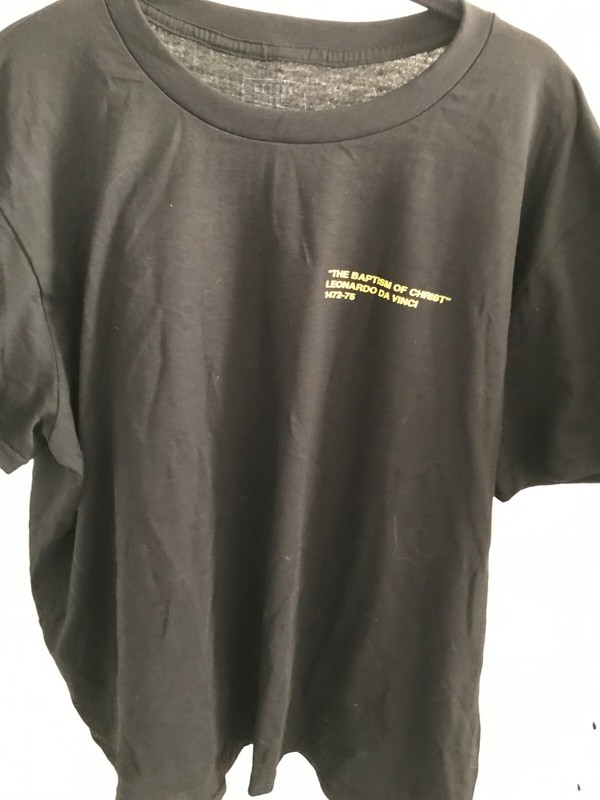 Return to Sender Baptism of Christ Da Vinci Tee NWT