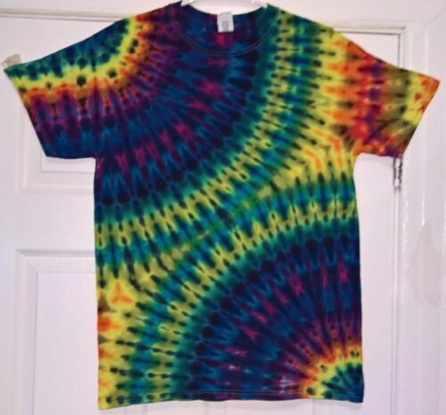 Neu kurzärmeliges T-Shirt Tie Dye M aus 100 % Baumwolle Gildan oder Alstyle Grateful Dead - Bild 23 von 86