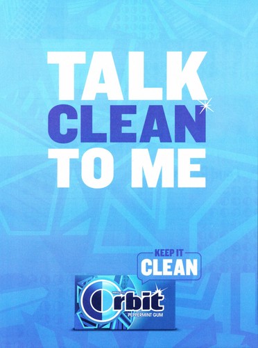 ORBIT GUM AD #59 MAGAZINE promo AD 2020 - Picture 1 of 2