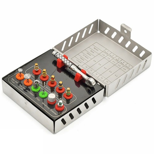 Kit expansor óseo dental IMKRC elevación de senos 12 piezas implante instrumentos quirúrgicos CE - Imagen 2 de 5