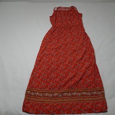 Old Navy Size M Sleeveless Elastic Waist Floral Halter Neck Dress