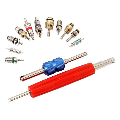 102Pcs R12&R134a Car A/C Air Conditioner Schrader Valve Core Remover Tool Kit - Picture 6 of 8