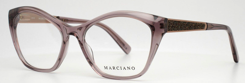 Marciano GM0353 072 Glänzend Rosa Damen Cat Eye Vollrand Brille 53-17-140 B:42 - Bild 1 von 15