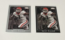 Quay Walker Rookie 2022 SAGE Artistry Silver #26 & Black #26 RC Packers