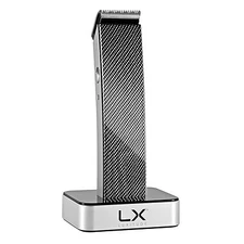 Luxitude Precision Hair Trimmer Groomer Men 4 Attachment Cordless Travel Case
