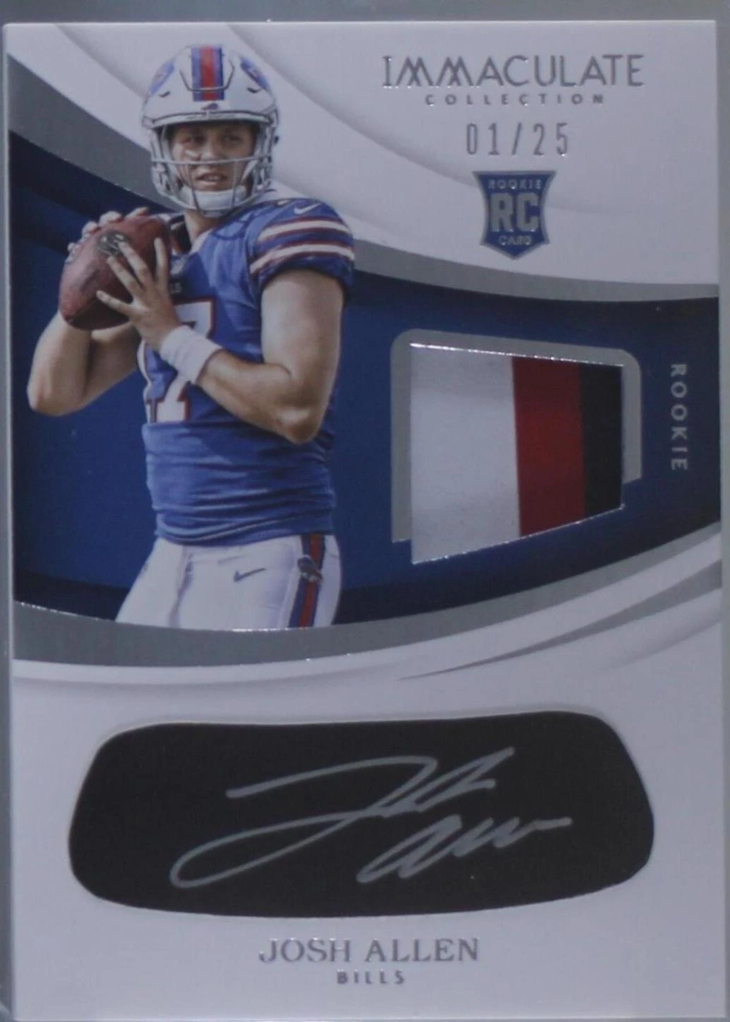 2018 Panini Immaculate Collection - Josh Allen #EB-JA for sale | eBay