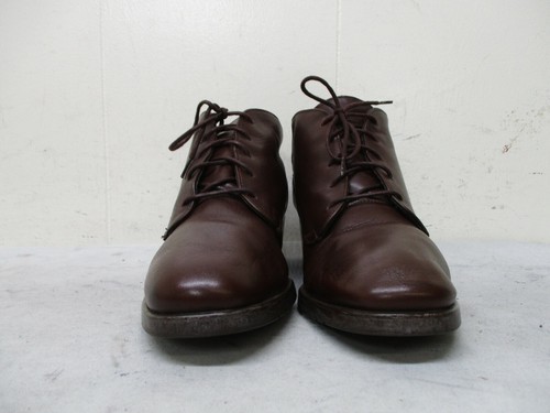 Munro American Brown Leather Lace Up Ankle Boots Womens Size 7 M USA - Picture 2 of 10