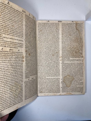 1601 Printing/Lexicon Ecclesiasticum / Diego Ximénez Arias / Rubricated Initials - Picture 9 of 24