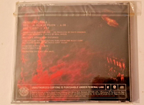 disturbed- indestructible us promo cd - Picture 2 of 2