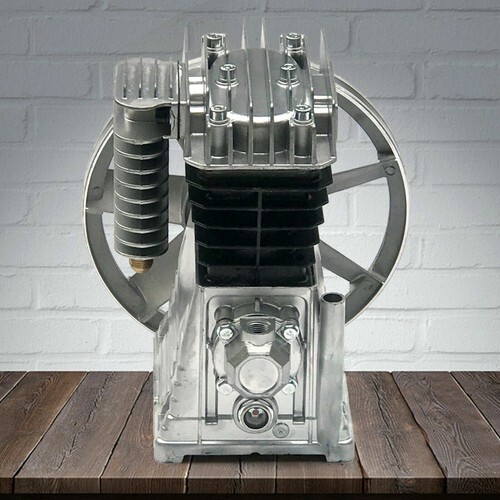 Air Compressor Pump Head Single Stage Twin Cylinder Air Compressor Pump Head US - Bild 5 von 11
