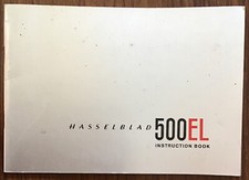Original Hasselblad 500EL Instruction Manual, English 