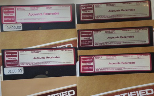 Radio Shack Modell 16 TRS-XENIX Multi-User Forderungen 1982 Programm