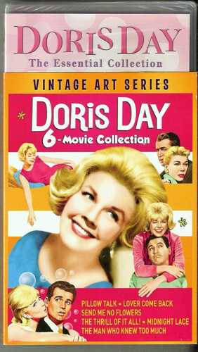 Doris Day DVD 6-Movie Vintage Art Series Film Collection Factory Sealed NEW