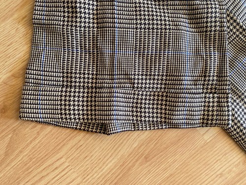 Polo Ralph Lauren Pants Women's Size 4 Plaid Brown Striped Dress Wide Leg NWT - Picture 3 of 12