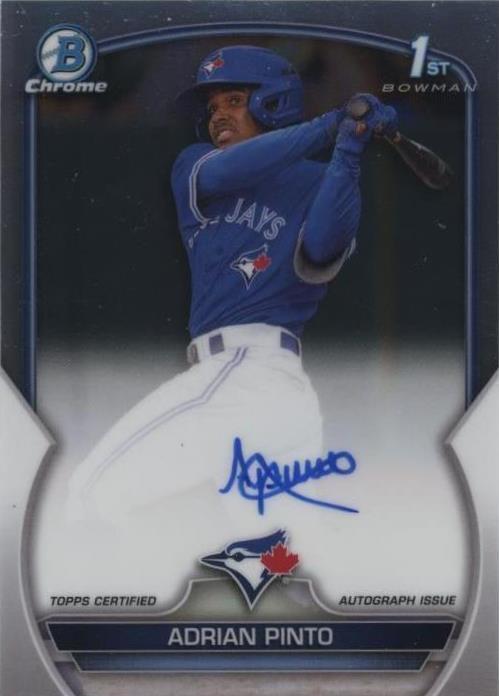 2023 Bowman Chrome - Adrian Pinto #CPA-API - 1 of 1