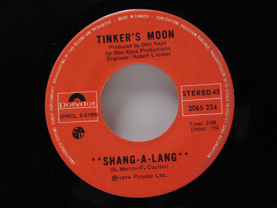 Tinkers Moon 45 Shang A Lang Bw Im Sad Polydor Vg Ebay Tinkers Moon 45 Shang A Lang Bw Im Sad Polydor Vg Ebay