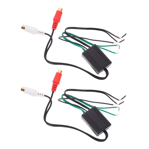 2pcs Car Speakers Audio Adapter Cable Accessories Speakers Adapter For