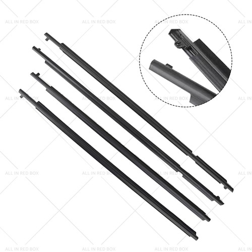 4pcs Suitable For Toyota RAV4 2009-2012 Weatherstrip Trim Seal Strip - Picture 3 of 8