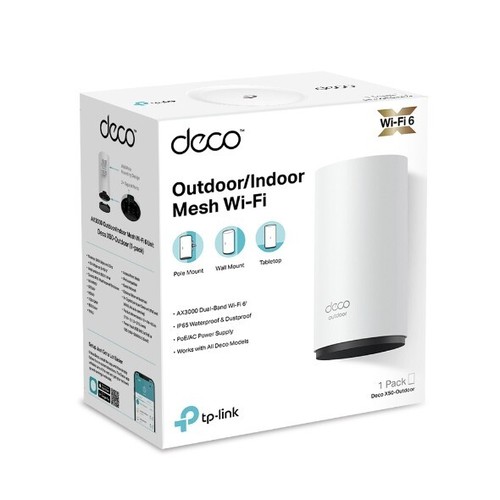 TP-LINK DECO X50 AX3000 Mesh Wi-Fi 6 Router - DECO X50-OUTDOOR - Picture 6 of 18