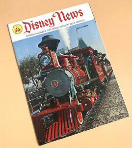 Disney-News-Magic-Kingdom-Club-Magazine-Fall-1968-Disneyland-17-pages-Train