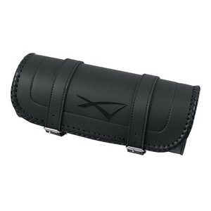 A-pro Pannier Heavy Duty Motorbike Motorcycle Cruiser Tool Bags Custom Black