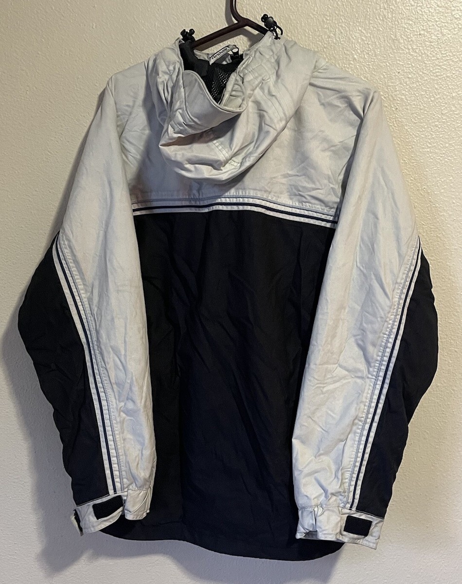 VTG 90s Rip Curl Rider 1,000 Men's L, Color Block Hood Lined