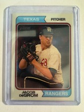 K213,000 - 2023 Topps Heritage Chrome #629 Jacob deGrom #/999