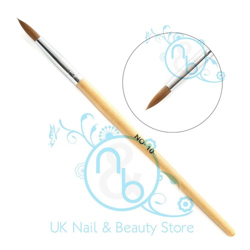 Acrylic Brush Professional Round Sable Nail Art Various Sizes & Brush Sets ! - Picture 21 of 25