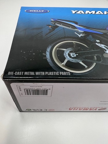 Welly YAMAHA YZF-R1 1:10 Diecast Model Blue motorcycle collectable - Picture 6 of 11