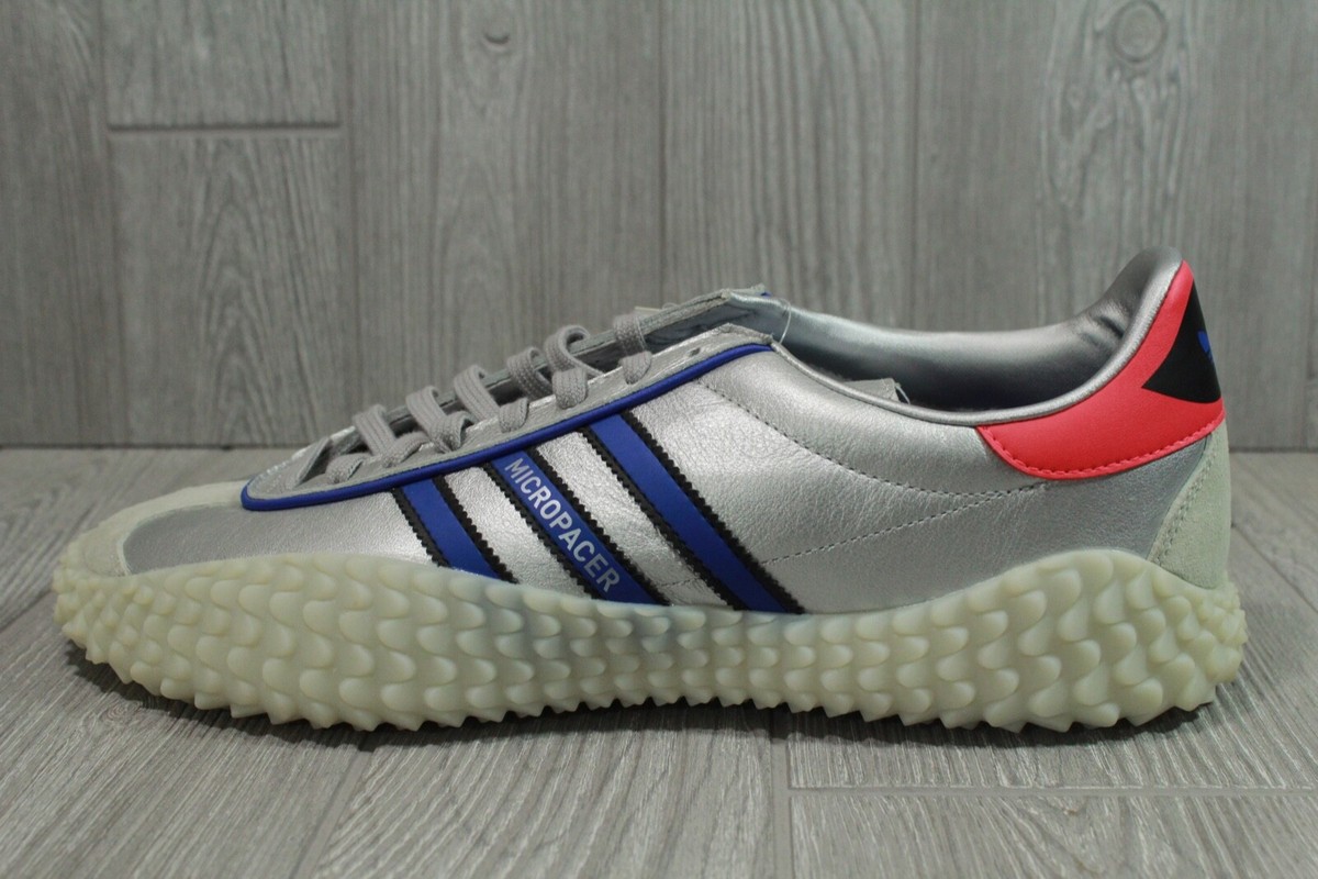 70 Adidas Country x Kamanda Shoes Micropacer Silver Mens EF5546 Size 13