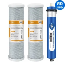 50 GPD RO Membrane Carbon Water Filter for GE FX12P FX12M Reverse Osmosis System