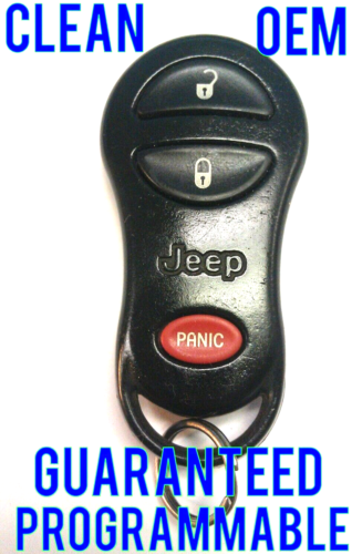 GENUINE OEM 1999-2004 JEEP GRAND CHEROKEE REMOTE KEY FOB ALARM GQ43VT9T 56036859 - Picture 1 of 1