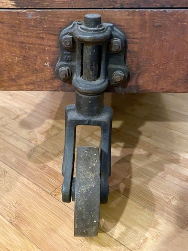 Antique Orig Wood Factory Cart / Coffee Table - Watson M.F.G. Co - Industrial - Picture 13 of 24