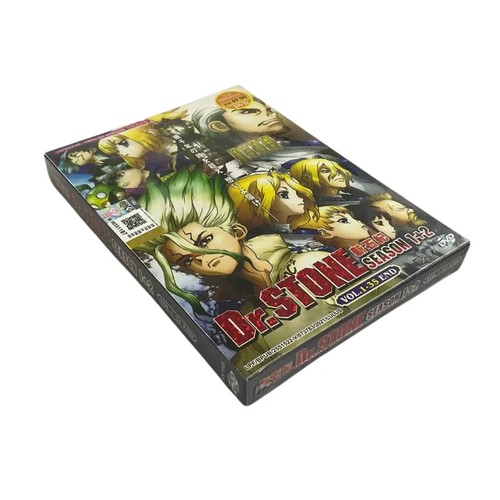 Dr. Stone Season 1+2 Complete Series (1-35 End) English Dub Region ALL DVD Anime - Picture 9 of 9