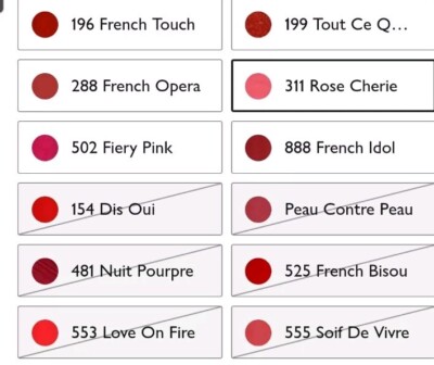 Lancome L'Absolu Rouge Drama Ink Semi-Matte Lips ink 6ml | eBay UK