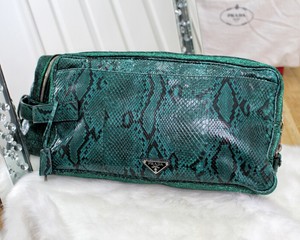 prada python bag
