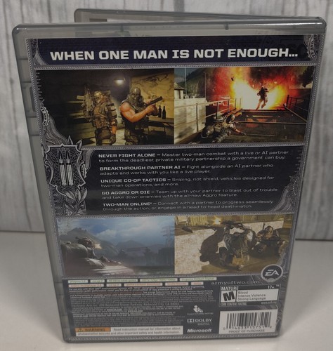 Army of Two (Microsoft Xbox 360, 2008) - Picture 3 of 4