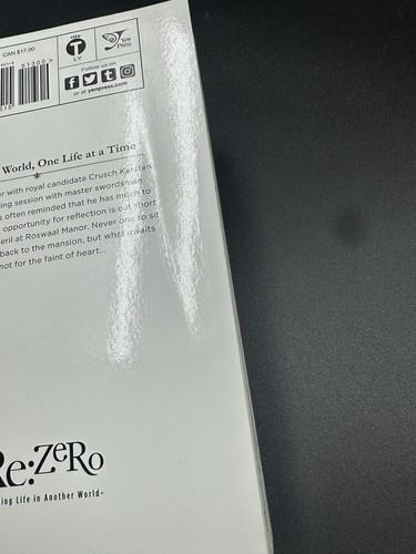 Lote de manga inglés Re:Zero manga capítulo 1-3 + capítulo 4 vol 1-3 - Imagen 6 de 8