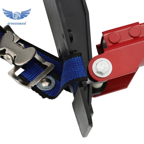 Échasses de cloisons sèches réglables 18"-30" outil en aluminium pour peinture peintre ruban adhésif rouge - Photo 7/9