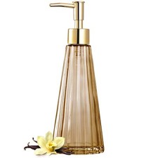 Vintage Elegant Glass Soap Dispenser Liquid Soap/sanitizer/shao Bottle With Pump