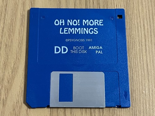 Amiga Oh No! More Lemmings Vintage 1991 Game - Working -👽👾Retro Gift Idea👾👽 - Photo 18/24