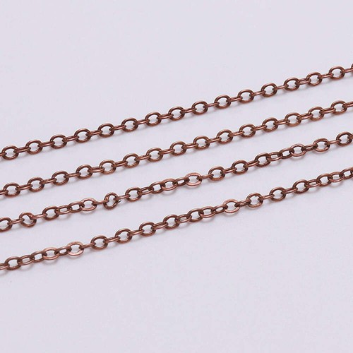 Thin Metal Crushed O-Chain - Picture 23 of 41