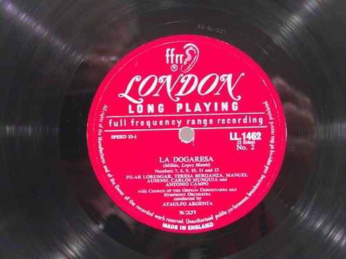 La Dogaresa London Records XLL 1462 Argenta Ausensi Lorengar Near Mint Libretto - Picture 6 of 10